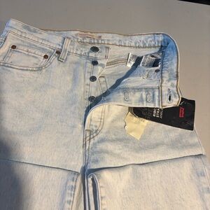 Levi's Premium Light Blue Jeans with Copper Accents